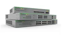 Allied Telesis Gigabit Websmart Switch, 8X 10/100/1000-T PoE+, 2X SFP Ports and Single Fixed PS, image 3