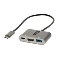 StarTech.com USB C Multiport Travel Adapter W/HDMI 4K 30HZ Video - 13 in Cable - USB-a 5GBPS/U, image 3