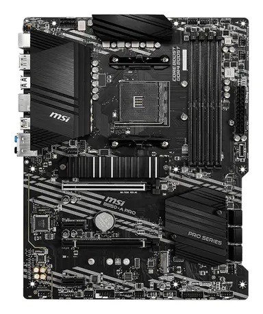 MSI Computer B550-A Pro, AMD B550, Black/Matt, ATX, AM4, Supports 3RD Gen AMD Ryzen/ 3ND Gen AMD, image 3