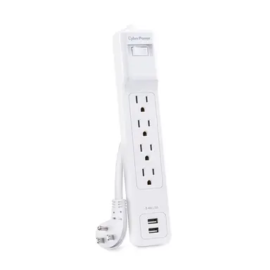 CyberPower Systems (USA) Surge Protector - 125 V - Circuit Breaker - 15A - 4 NEMA 5-15R
