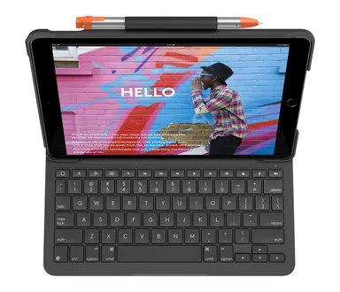 Logitech Slim Folio iPad Keyboard Cover, image 6