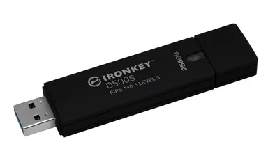 Kingston 256GB Ironkey D500S Fips 140-3 LVL 3 (Pending) AES-256, image 5