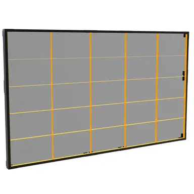 Chief TiLED® Universal Trim Kits - Preconfigured Kit for 27in Cabinets 5x5