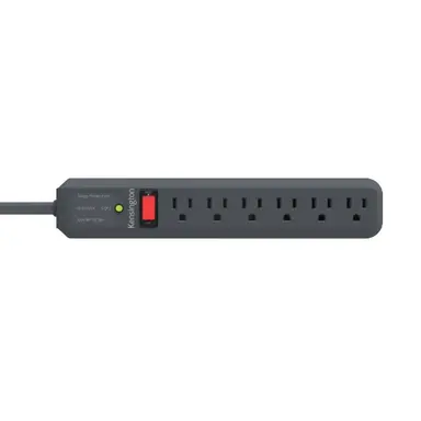Kensington Computer Guardian Premium 15 Surge Strip 6 Outlet, image 7