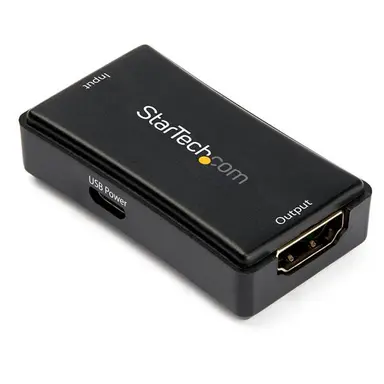 STARTECH.COM Amplify 4K HDMI Signal And Extend IT 45 FT. Using Certified HDMI CABLES. - Suppo
