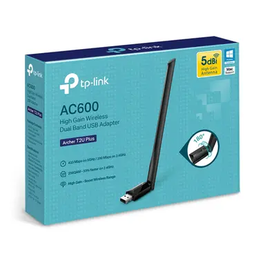 Omada Networks by TP Link AC600 High Gain Wireless Dual Band USB a, image 5