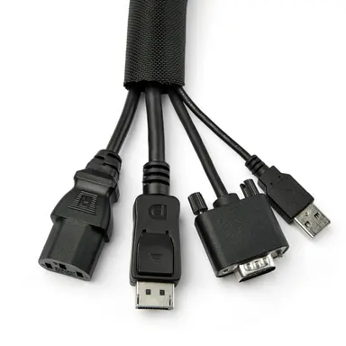 StarTech.com 15 ft Flexible Cable Management Sleeve Wrap - Expandable Coiled Cable Manager Sle, image 6