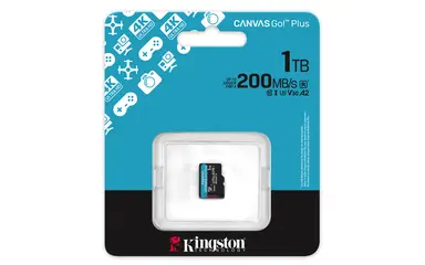 Kingston 1TB Microsdxc Canvas GO Plus GEN4 200R A, image 7