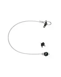 Peerless Industries Peerless Armor Lock Plus Acc 020 - Security Cable Lock - Security Cable - Black