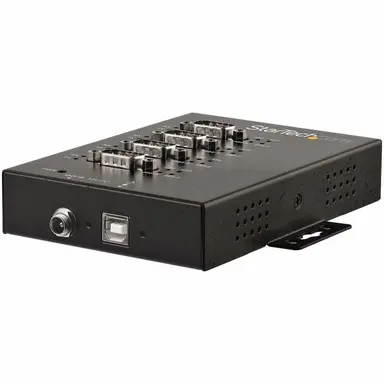 STARTECH.COM Industrial 4 Port Serial Hub 15KV Level 4 Esd - IP30 Rating Metal USB to Serial