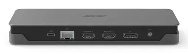 Acer America Acer Dock Option ADK233 Acer USB Type C GEN1 Dock Silver CE And Fcc with US PO, image 5