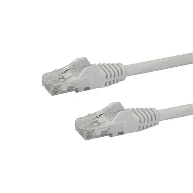 StarTech.com 100 ft Cat6 Ethernet Cable White 100W PoE, image 4