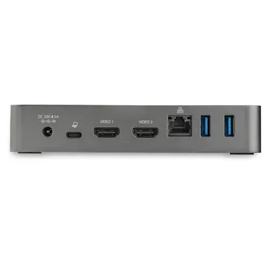 StarTech.com USB-C Docking Station W/ Dual Monitor 1080P HDMI + 3X USB-A/1X USB-C/Gbe/Audio, image 7