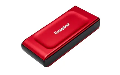 Kingston 1TB XS1000 Red External USB 3.2 Gen 2 Portable Solid State Drive, image 7