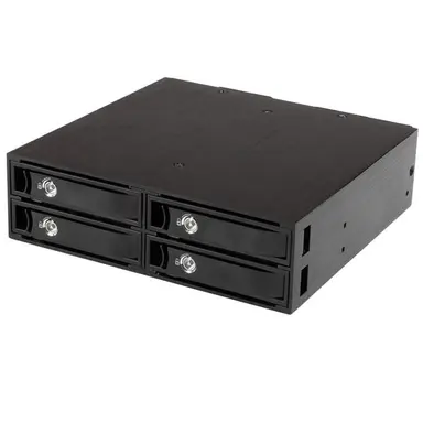 StarTech.com Hot Swap with Ease by Installing 4 SSDS/HDDS into One 5.25 in Bay - Multi-Bay Mob
