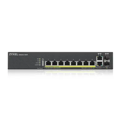Zyxel Communications 8 Port Managed Gigabit POE+ Switch + 1YR Nebula Pro 180W Power Bud, image 6