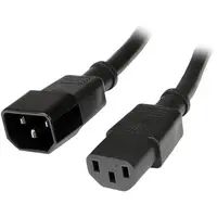 StarTech.com 3 ft (0.9 m) Heavy Duty Extension Cord W/ IEC 60320 C14 to C13 Connectors; 125V at, image 3