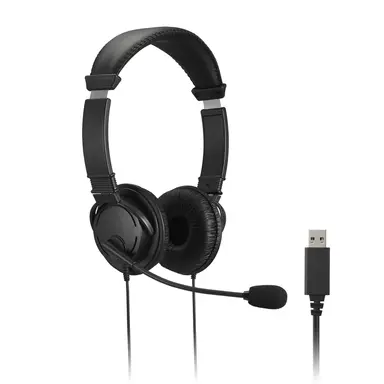 Kensington Computer Classic USB-a Headset with Mic and Volume Control