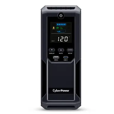 CyberPower Systems (USA) UPS - Mini Tower - Line-Interactive - 120 Vac - 900WATT - 1500VA, image 4