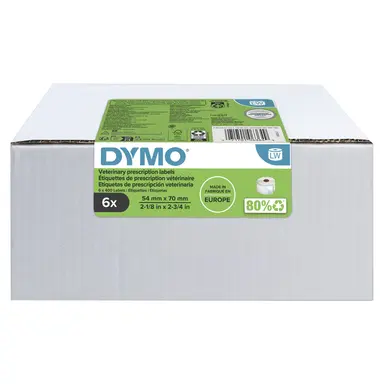 Dymo DY LW 2-3/4 X2-1/8 Vet 6PK FSC Veterinary Label