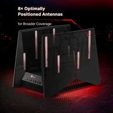 Omada Networks BY TP Link BE19000 Tri Band Wi-Fi 7 Gaming Router, image 8
