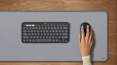 Logitech Pebble Mouse 2 M350S - Tonal Graphite, image 4