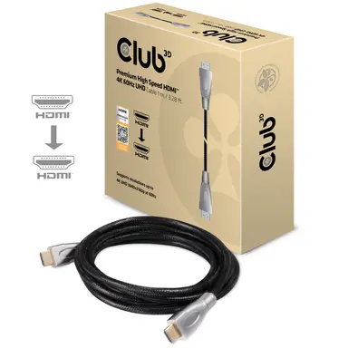 Club 3D B.V HDMI2.0 M_M 4K60HZ UHD -1M/3.28FT Cable, image 6