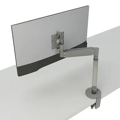 Chief Manufacturing Single Dynamic Monitor Arm Silver, image 4