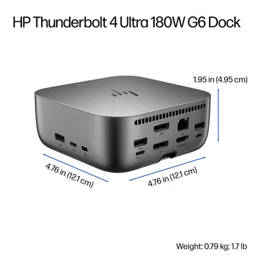 HP Sbuy HP Thunderbolt 4 Ultra 180W G6 Dock, image 6
