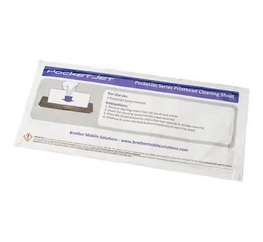 Brother International Corporat Printhead Cleaning Sheet 8.5IN Wide 1 Pack 15 Sheets Used for Cleaning The P