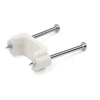 StarTech.com 100 Medium Cable Clips with Nails - Internal Dimensions 0.49INX0.31IN - Durable, image 3