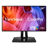 ViewSonic 24 in SRGB Color Accurate with USB-C, 1920 × 1080 Resolution., image 3