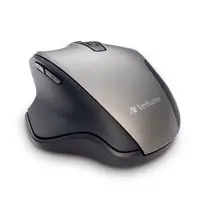 Verbatim Americas Silent Ergonomic Wireless Blue LED Mouse