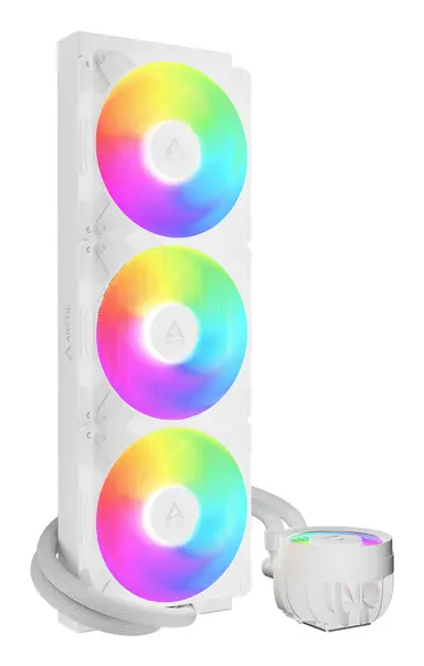 Arctic Cooling Liquid Freezer Iii Pro 420 a-RGB (White) : All-in-One CPU Water Cooler with 420M, image 6
