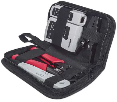 Intellinet 4-Piece Tool Kit, Contains LAN Tester, Lsa Punch Down Tool, Crimping, image 8