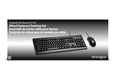 Kensington Computer For Life Desktop Set Wired Keyboard, image 8