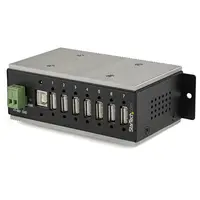 STARTECH.COM Industrial 7 Port USB 2.0 Hub W/USB Type-A Screw Lock Ports 480MBPS - Rugged Met, image 3