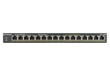 NETGEAR Switch - GS316PP - Desktop - Wired - 1GBPS - Networking / Ports Qty: 16 - Gigabi, image 8