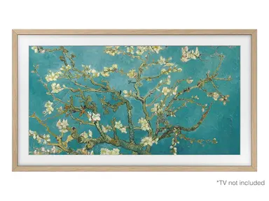 Samsung Electronics America I 32IN The Frame Customizable Bezel - Modern Teak, image 4