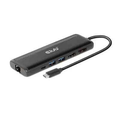 Club 3D B.V USB Gen 1 Type-C 8-IN-1 Mst Dual 4K60HZ Display Travel Dock with HDMI 8K30HZ(HDR, image 6