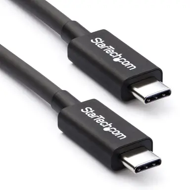 StarTech.com 2M (6.6 ft) Passive Thunderbolt 3 Cable - Delivers Consistent 20 Gbps Performance