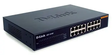 D-Link Systems 16-Port 10/100 Unmanaged Desktop/Rackmount Switch Ndaa, image 4