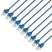 Intellinet Cat6 U/UTP Slim Network Patch Cable, 14 FT., Blue, 10-Pack, image 5