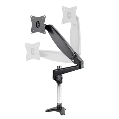 StarTech.com VESA 75X75/100X100MM Single Monitor Arm - up to 32 in (17.6LB) - Swivel/Tilt/Rota, image 3