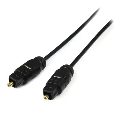 StarTech.com 10 ft Toslink Optical Digital Audio Cable THINTOS10