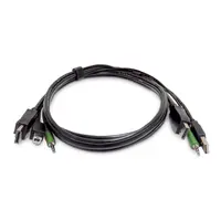 StarTech.com 10 ft (3M) Dual-Displayport KVM Cable, USB 2.0, 3.5MM Audio, Universally Compatib, image 3
