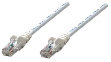Intellinet 14 FT White Cat5e Snagless Patch Cable