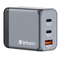 Verbatim Americas 65W 3-Port Gan Wall Charger, image 3