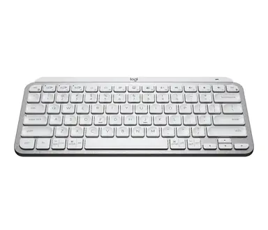 Logitech MX Keys Mini Minimalist Wireless Illuminated Keyboard - Pale Gray - US, image 4