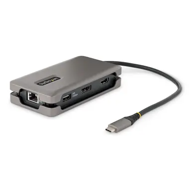 StarTech.com USB-C Multiport Adapter with Single-Monitor 4K 60HZ HDMI 2.0B HDR10 or Displaypo